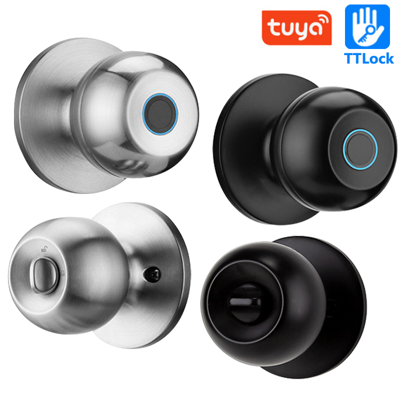 Smart Home Door Lock - Tuya قفل الباب الذكي بصمة مفتاح