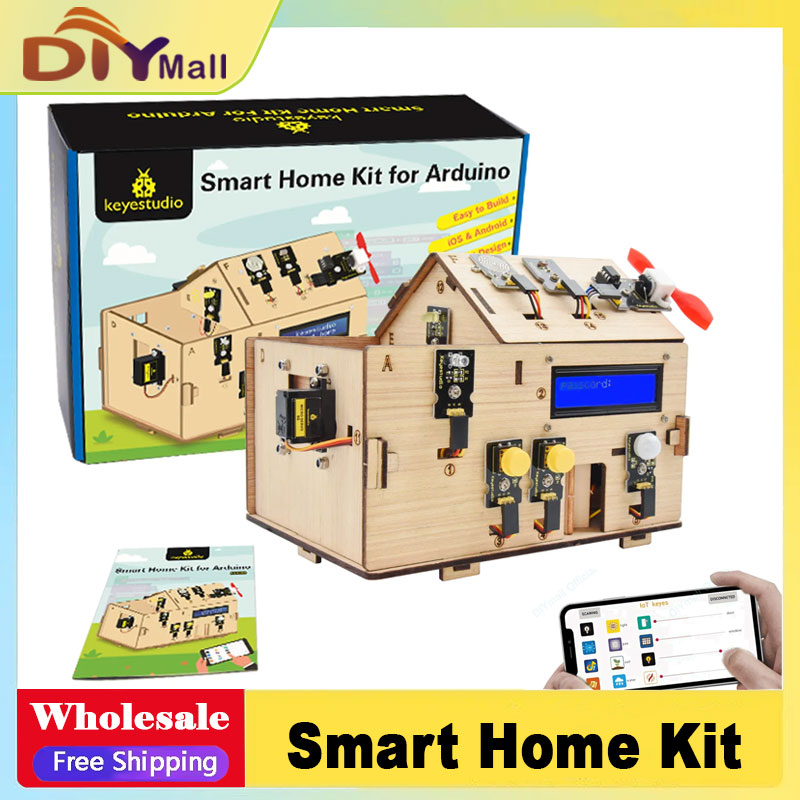 Smart Home Plus - Keyestudio Smart IoT Home Kit مع
