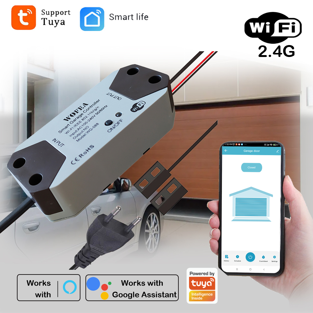 Smart Home Control Panel - وحدة تحكم فتاحة باب المرآب الذكية،