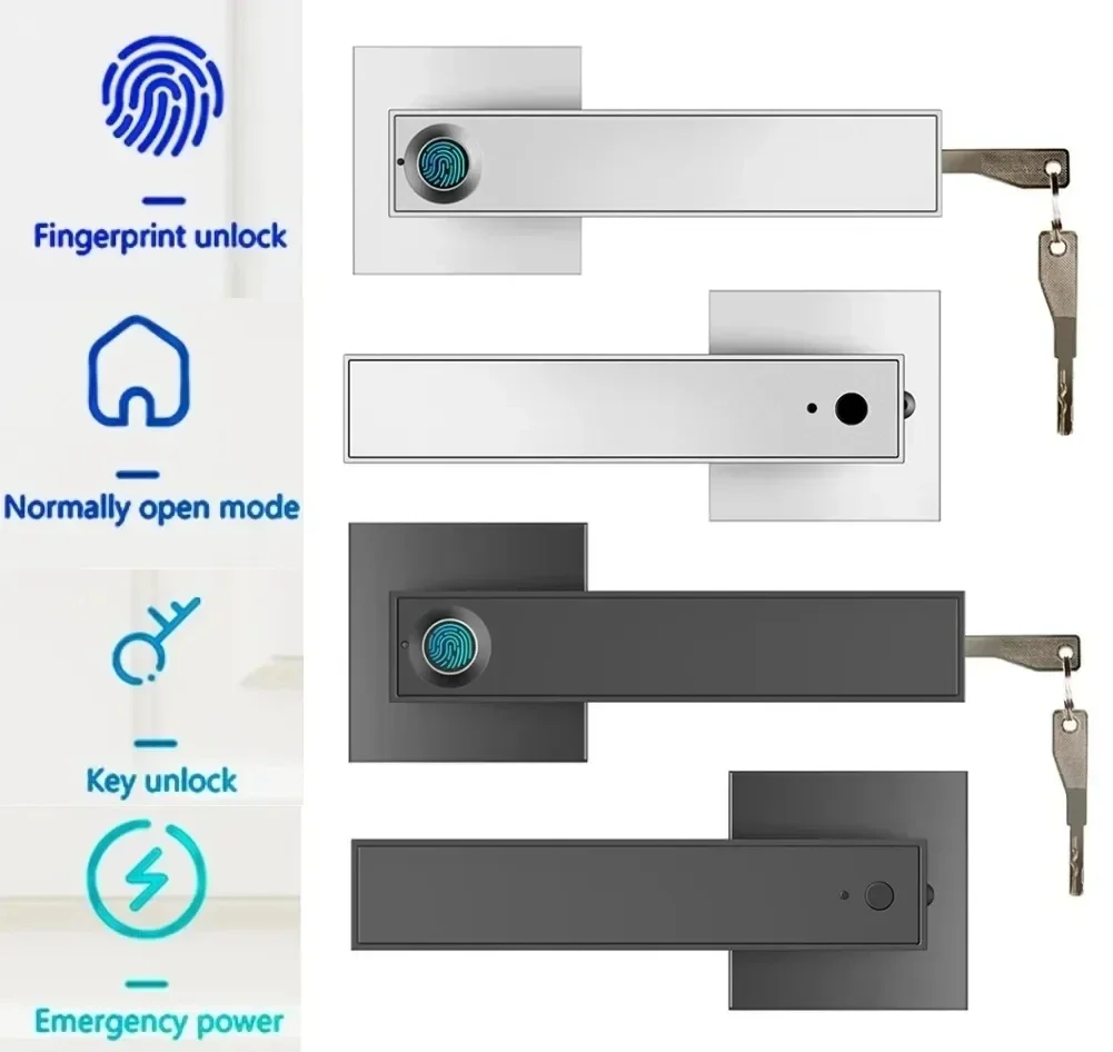 Smart Home Door Lock - قفل باب ذكي جديد متوافق مع
