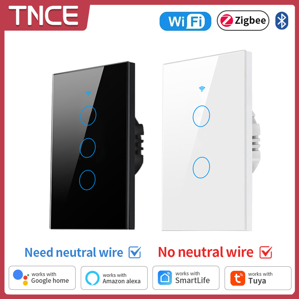 Smart Home Internet - مفتاح إضاءة ذكي TNCE Tuya ،