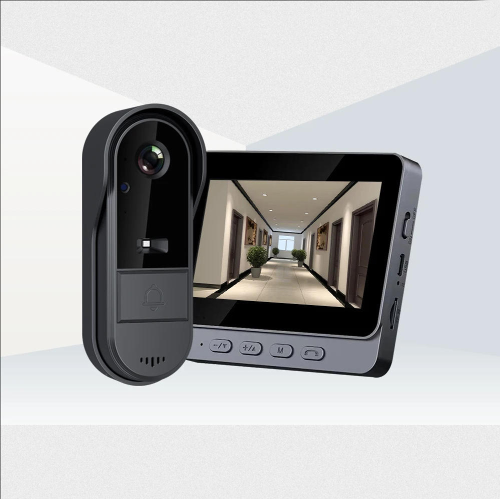 نظام جرس باب ذكي لاسلكي 2.4 جي - مراجعة Smart Home Video Doorbell Installation وسعره
