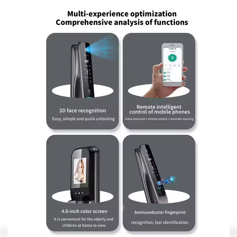 قفل باب ذكي HX5 مع التعرف على  - مراجعة Smart Home Door Lock وسعره