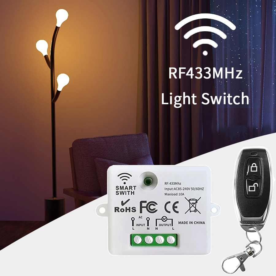 مفتاح تحكم عن بعد لاسلكي RF 43 - مراجعة Smart Home Internet وسعره