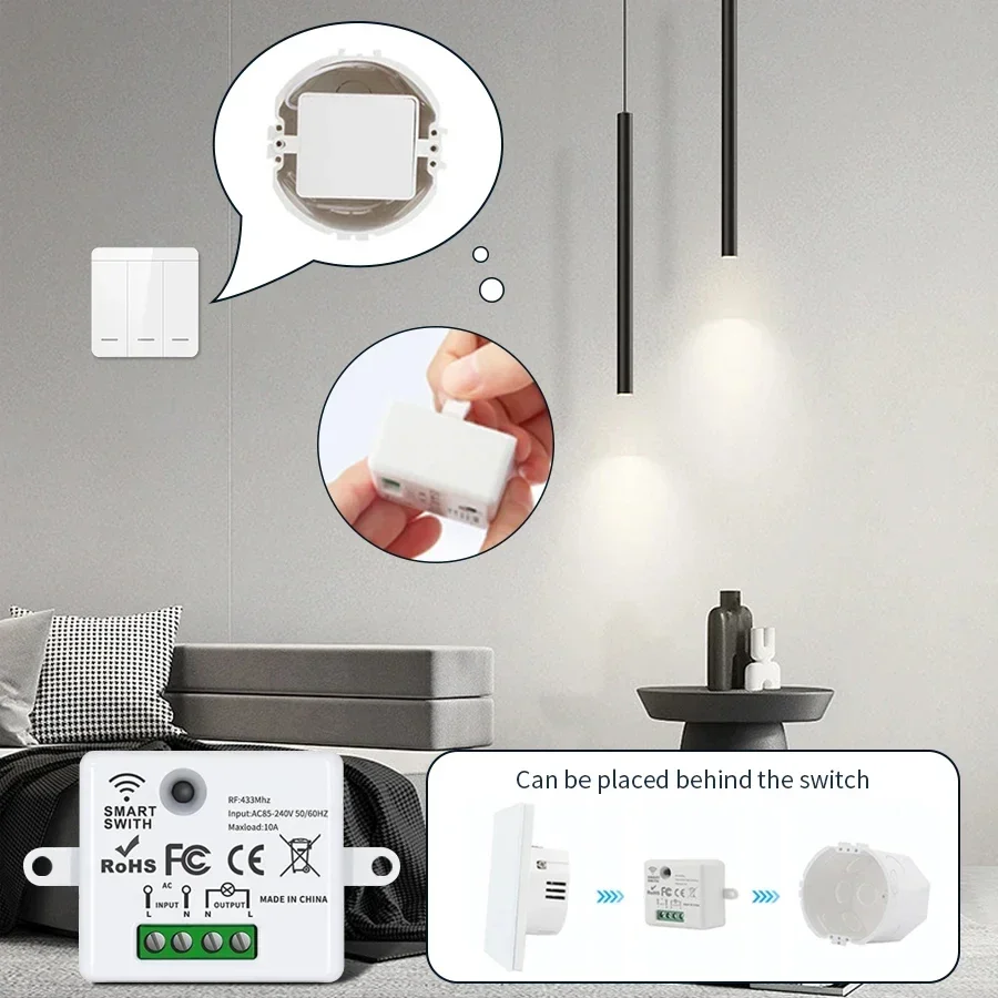 مفتاح تحكم عن بعد لاسلكي RF 43 - مراجعة Smart Home Internet وسعره