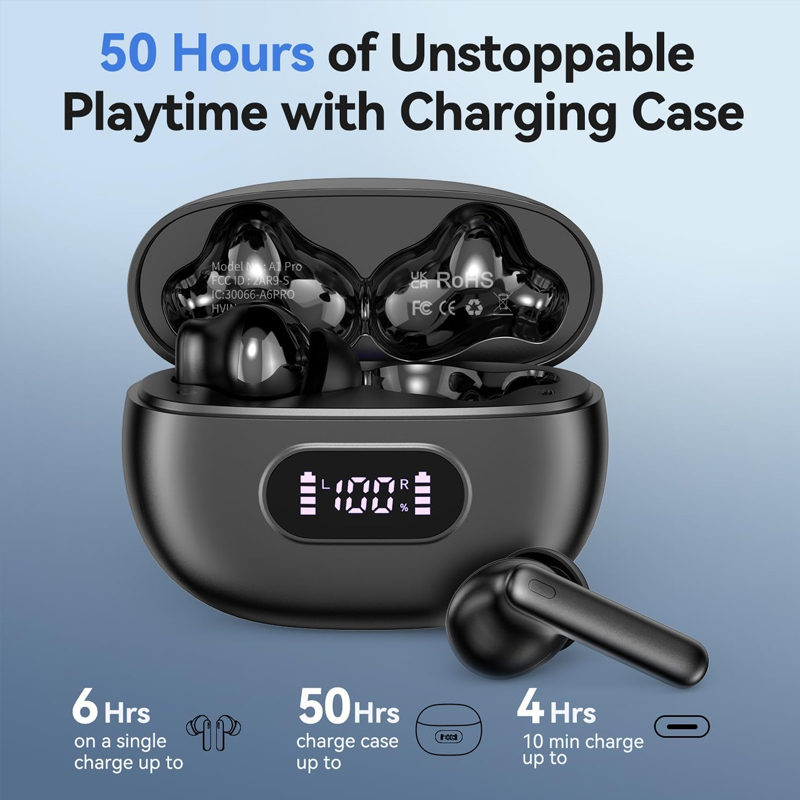 سماعات أذن لاسلكية TWS مع صوت  - مراجعة Smart Home Bone وسعره