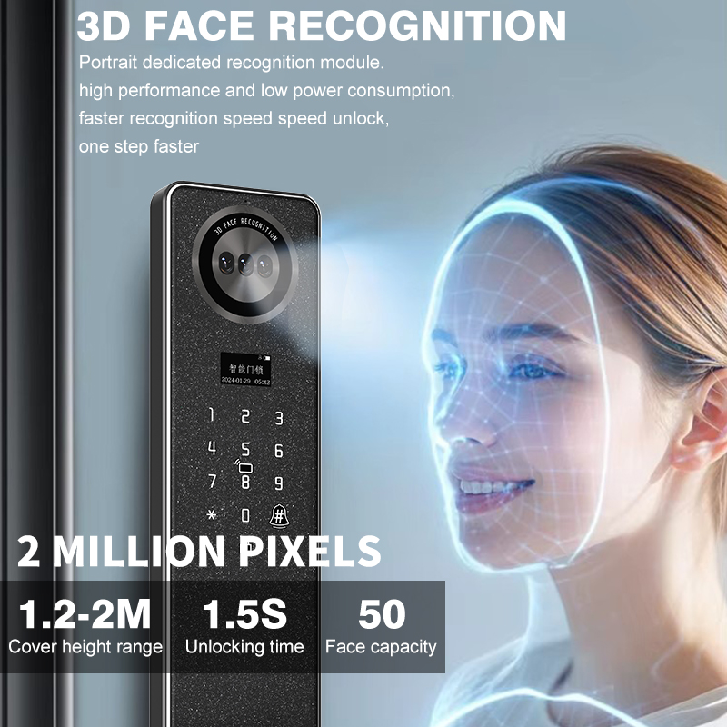 قفل باب ذكي من تويا يعمل بتقني - مراجعة Smart Home Door Lock وسعره