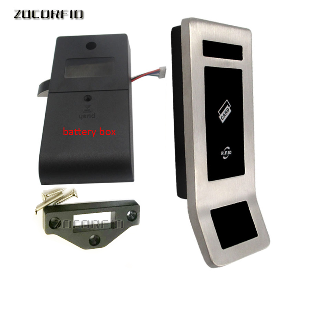 الفولاذ المقاوم للصدأ RFID خزا - مراجعة Smart Home Door Lock وسعره