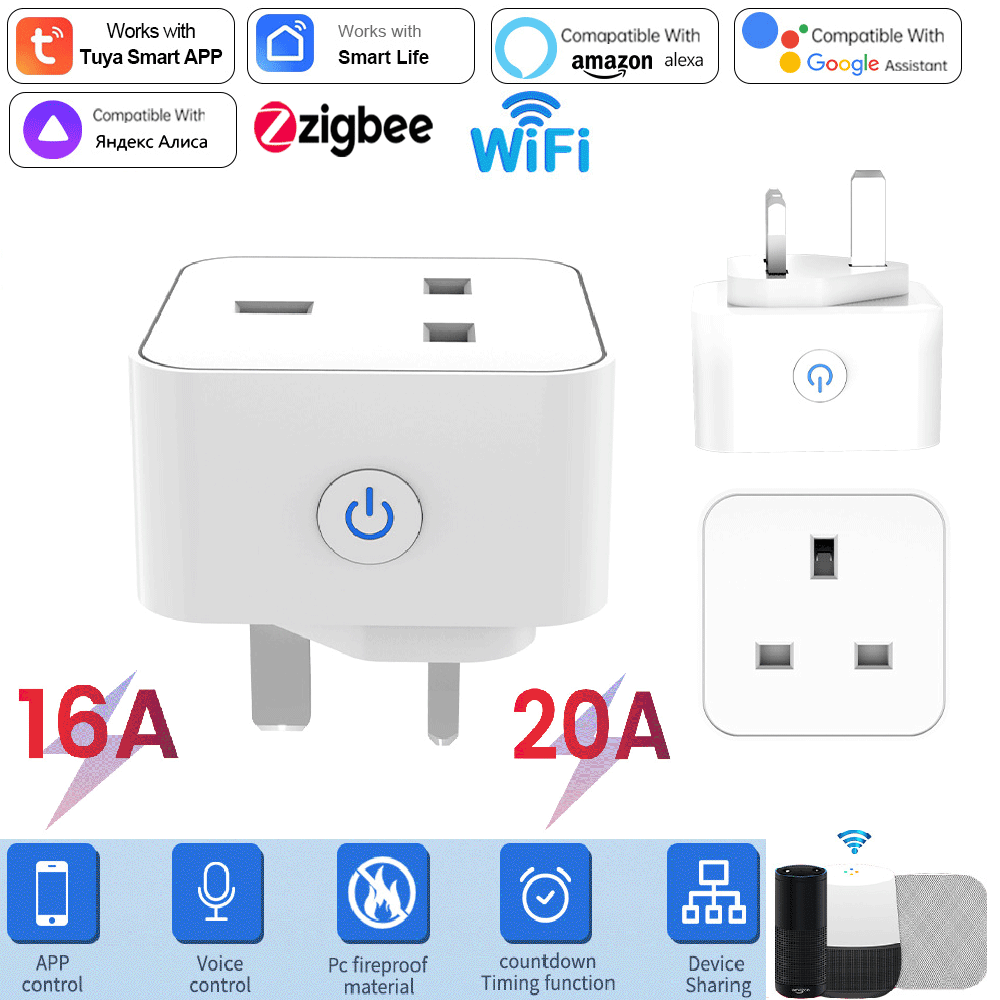 مقبس ذكي من تويا 16 أمبير/20 أ - مراجعة Smart Home Wiser وسعره