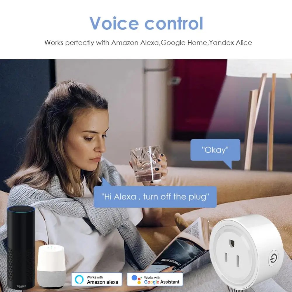 Tuya Smart Wifi Plug منفذ لاسل - مراجعة Smart Home Utilities وسعره