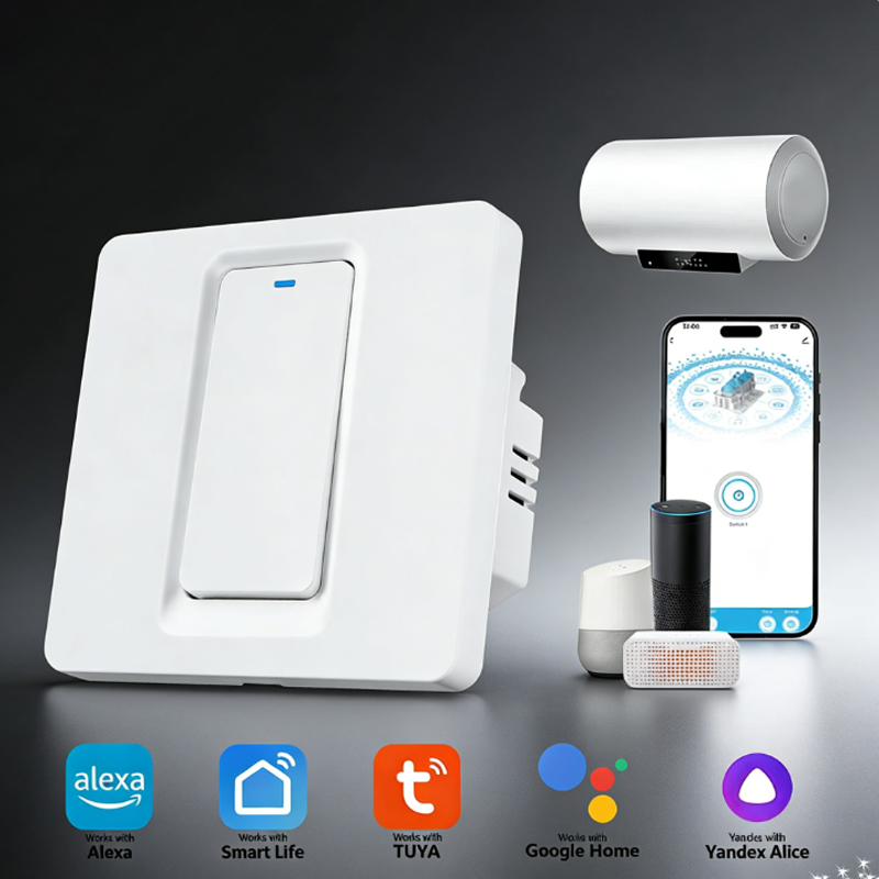 مفتاح سخان المياه الذكي/واي فا - مراجعة Smart Home Internet وسعره