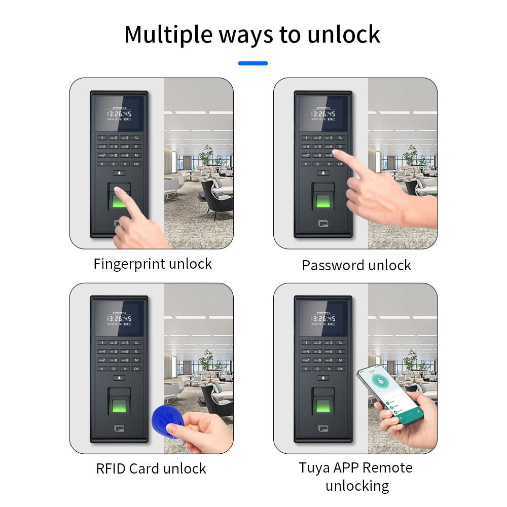 Tuya نظام الحضور الذكي للتعرف  - مراجعة Smart Home Door Lock وسعره