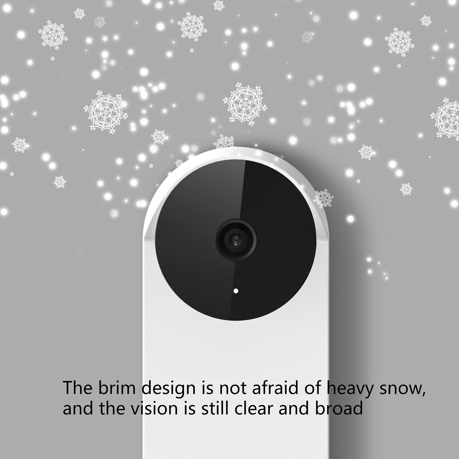 غطاء سيليكون لجرس الباب، واقي  - مراجعة Smart Home Video Doorbell Installation وسعره