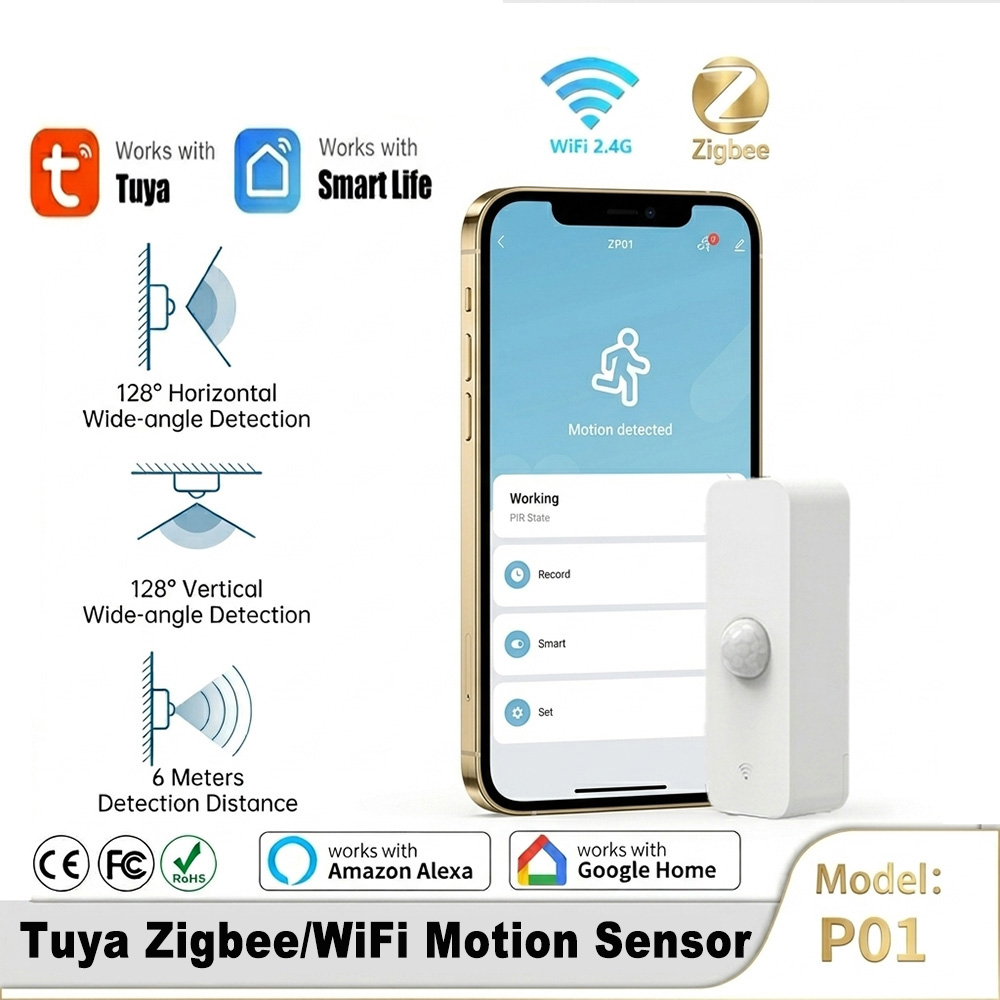 مستشعر حركة ذكي بتقنية PIR وWi - مراجعة Smart Home Features وسعره
