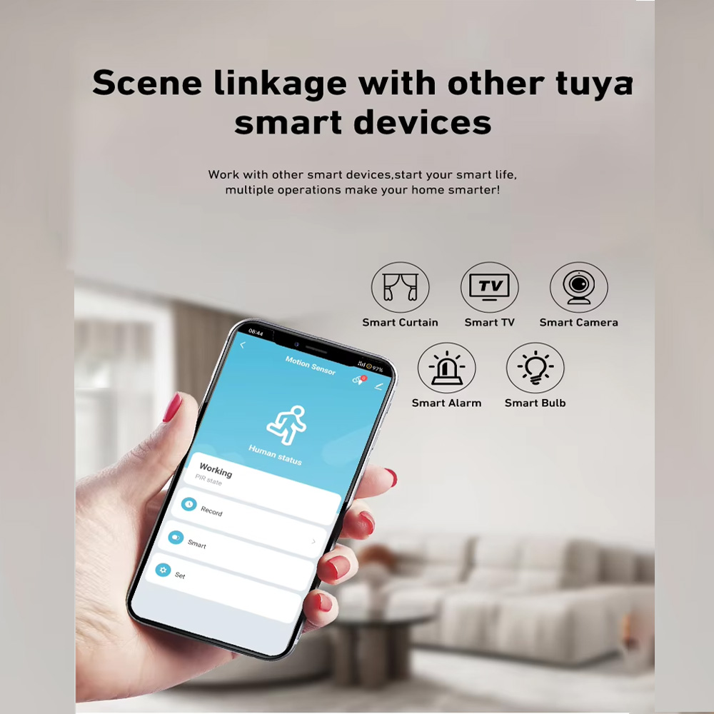 مستشعر حركة ذكي بتقنية PIR وWi - مراجعة Smart Home Features وسعره