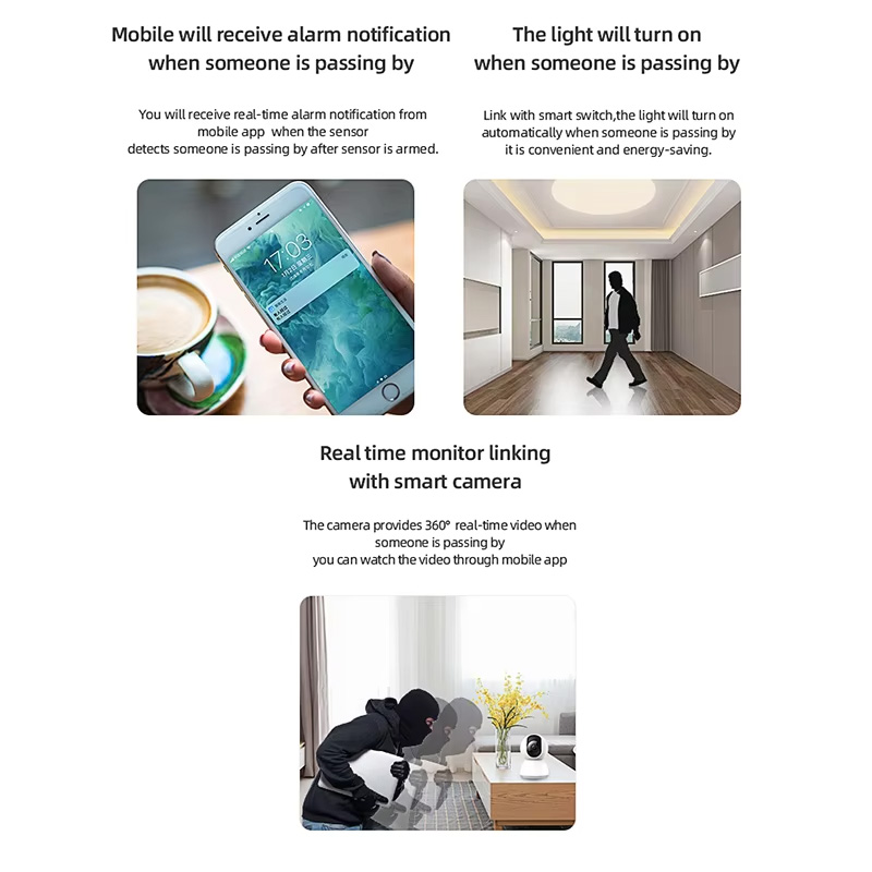 مستشعر حركة ذكي بتقنية PIR وWi - مراجعة Smart Home Features وسعره