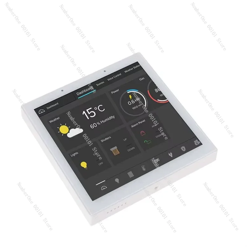 جهاز لوحي يعمل باللمس مثبت على - مراجعة Smart Home Panel وسعره