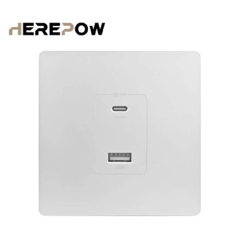 مقبس حائط هيريباو مع منفذ USB  - مراجعة Smart Home Utilities وسعره