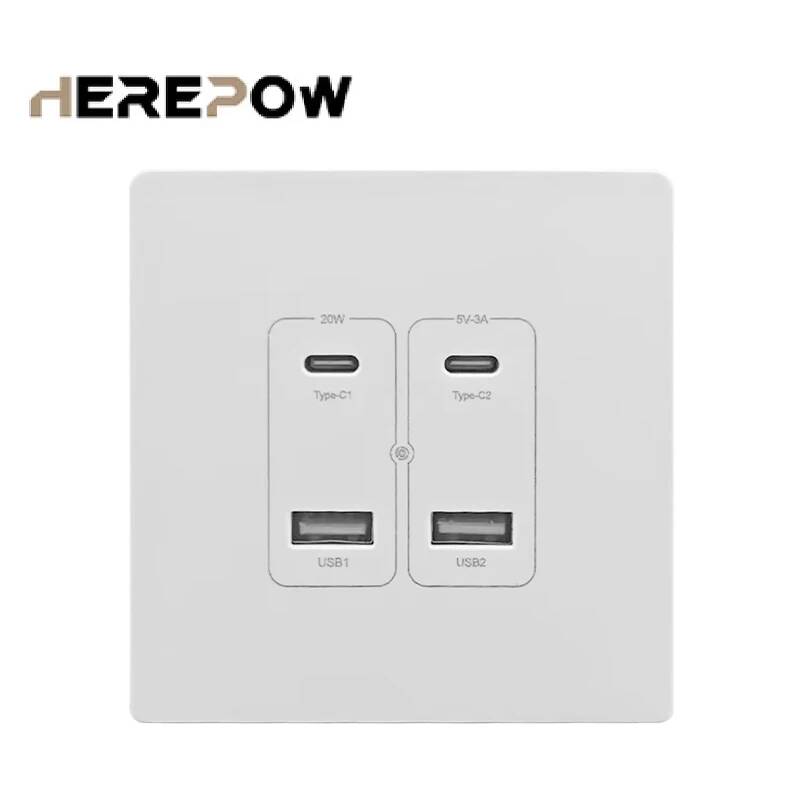 مقبس حائط هيريباو مع منفذ USB  - مراجعة Smart Home Utilities وسعره