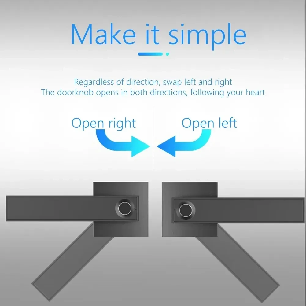 قفل باب ذكي جديد متوافق مع تطب - مراجعة Smart Home Door Lock وسعره