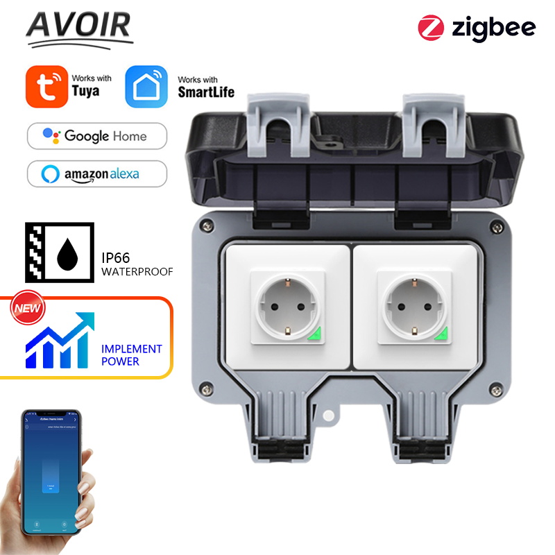 Avoir Tuya Zigbee المقابس الكه - مراجعة Smart Home Utilities وسعره