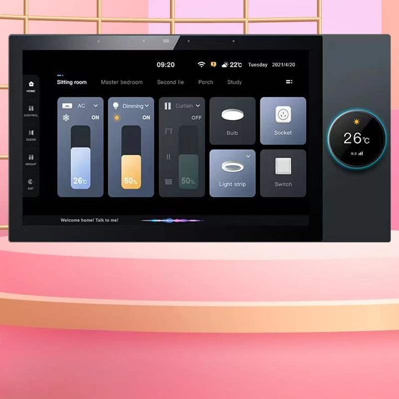 لوحة تحكم ذكية مدمجة في الحائط - مراجعة Smart Home Control Panel وسعره