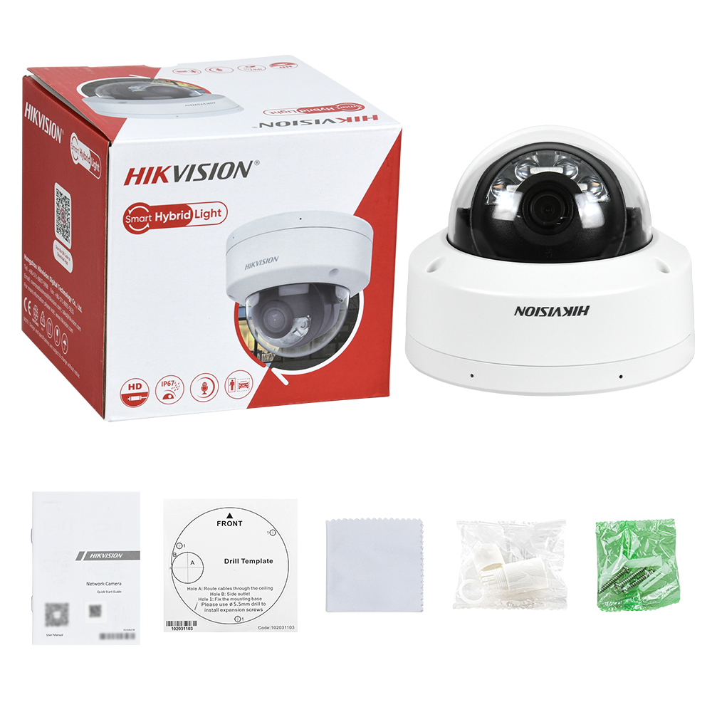 كاميرا أمان IP من هيكفيجن بدقة - مراجعة Smart Home Hikvision وسعره